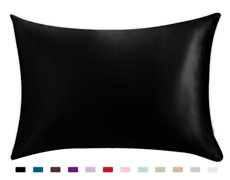 Satin Silk Pillowcase – Smooth Cooling Cover for Hair & Skin