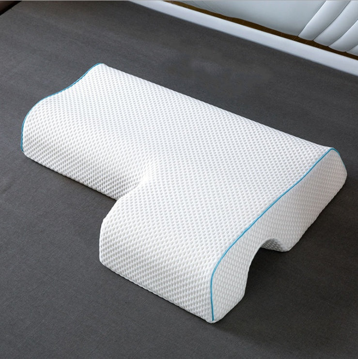 Couples Cuddle Pillow – Memory Foam Arm Support Sleep Pillow