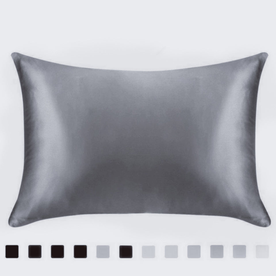 Satin Silk Pillowcase – Smooth Cooling Cover for Hair & Skin
