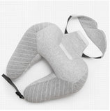 U-Shaped Travel Neck Pillow – Memory Foam Support for Comfort