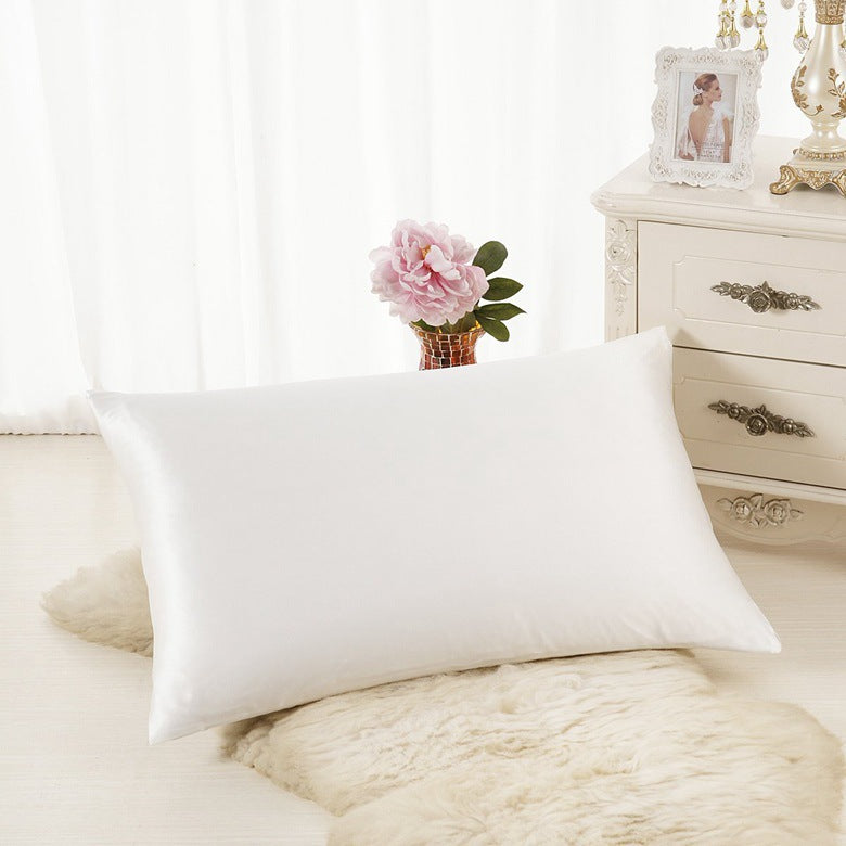 Satin Silk Pillowcase – Smooth Cooling Cover for Hair & Skin