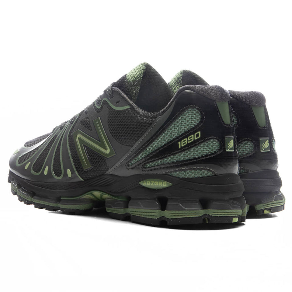 1890 - Faded Black/Utility Green
