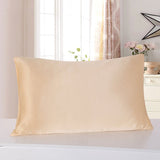 Satin Silk Pillowcase – Smooth Cooling Cover for Hair & Skin