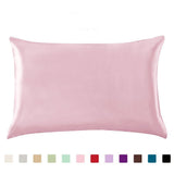 Satin Silk Pillowcase – Smooth Cooling Cover for Hair & Skin