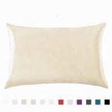 Satin Silk Pillowcase – Smooth Cooling Cover for Hair & Skin