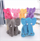 Elephant Plush Pillow Cover – Soft Baby Sleeping Cushion Case
