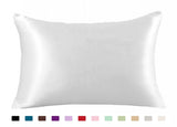 Satin Silk Pillowcase – Smooth Cooling Cover for Hair & Skin