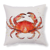 Sea Turtle Cushion Cover – Linen Throw Pillow Case 18x18 Inch