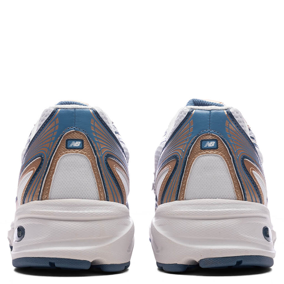 740 - Heron Blue/Vintage Indigo/Gold Metallic/Sea Salt