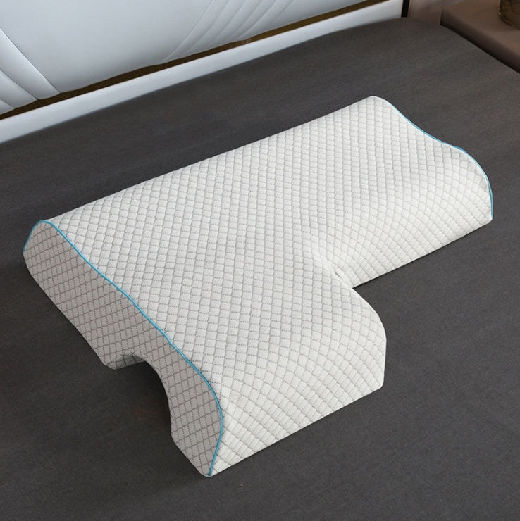 Couples Cuddle Pillow – Memory Foam Arm Support Sleep Pillow