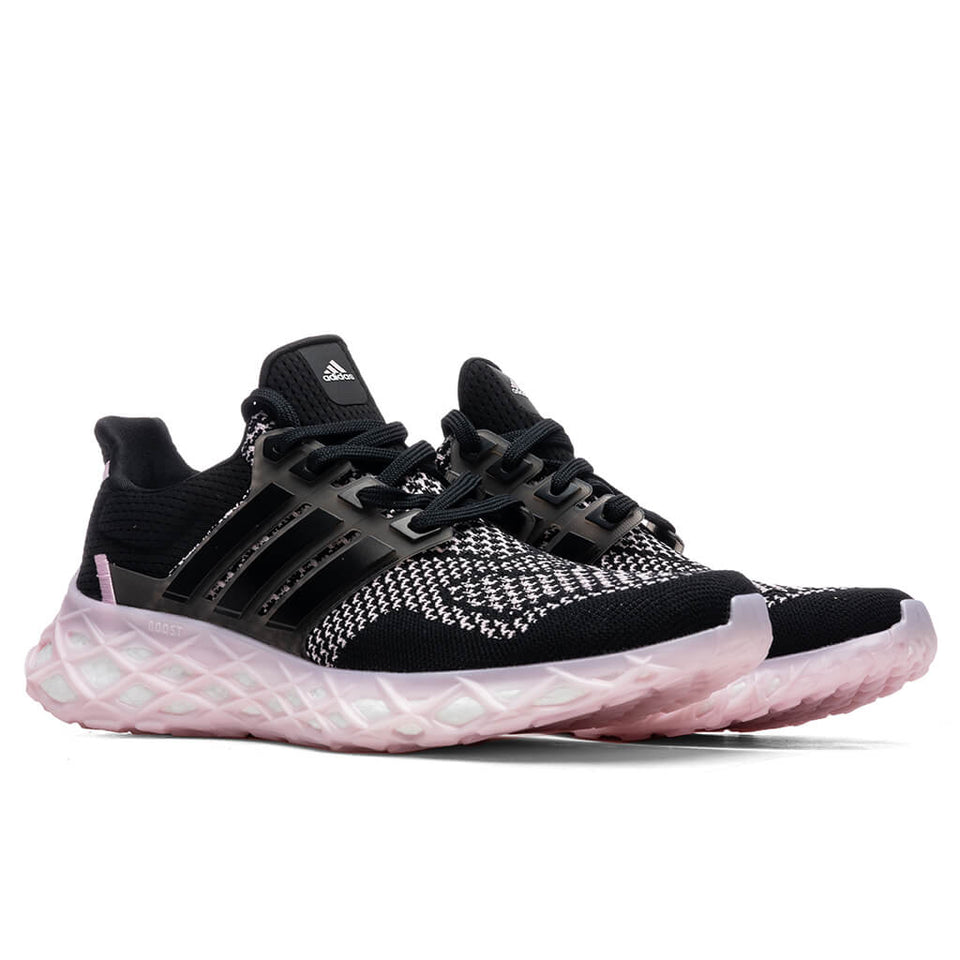 Women's Ultraboost Web DNA - Core Black/Clear Pink