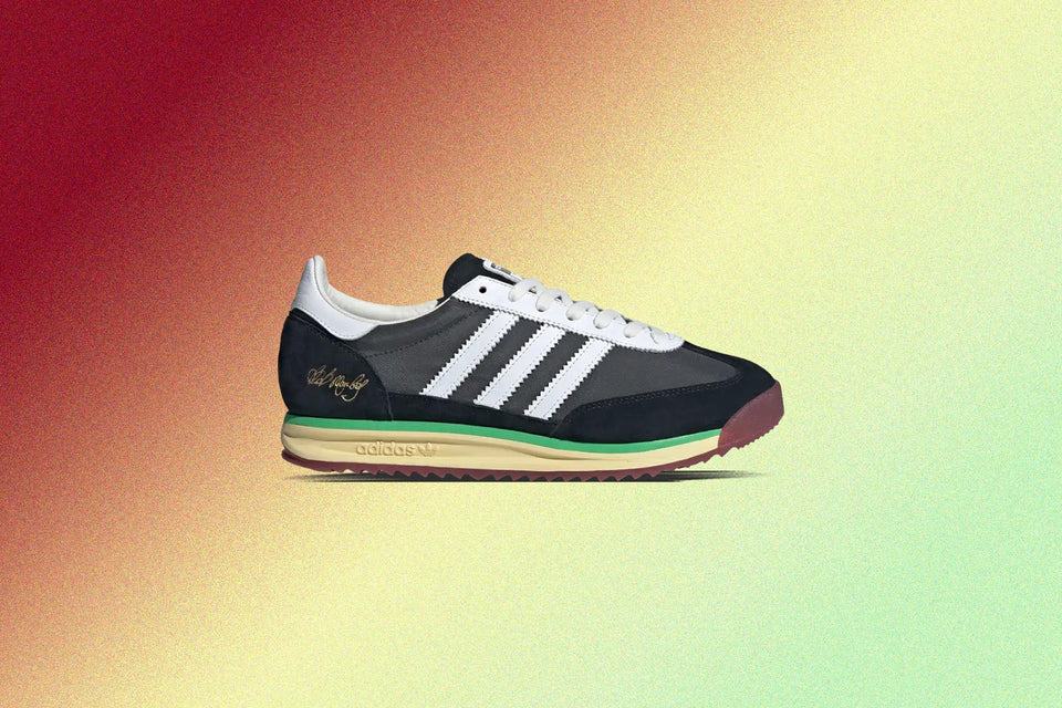 Adidas x Bob Marley Sl72 RS - Core Black/Rust Red/Almost Yellow/Off-White
