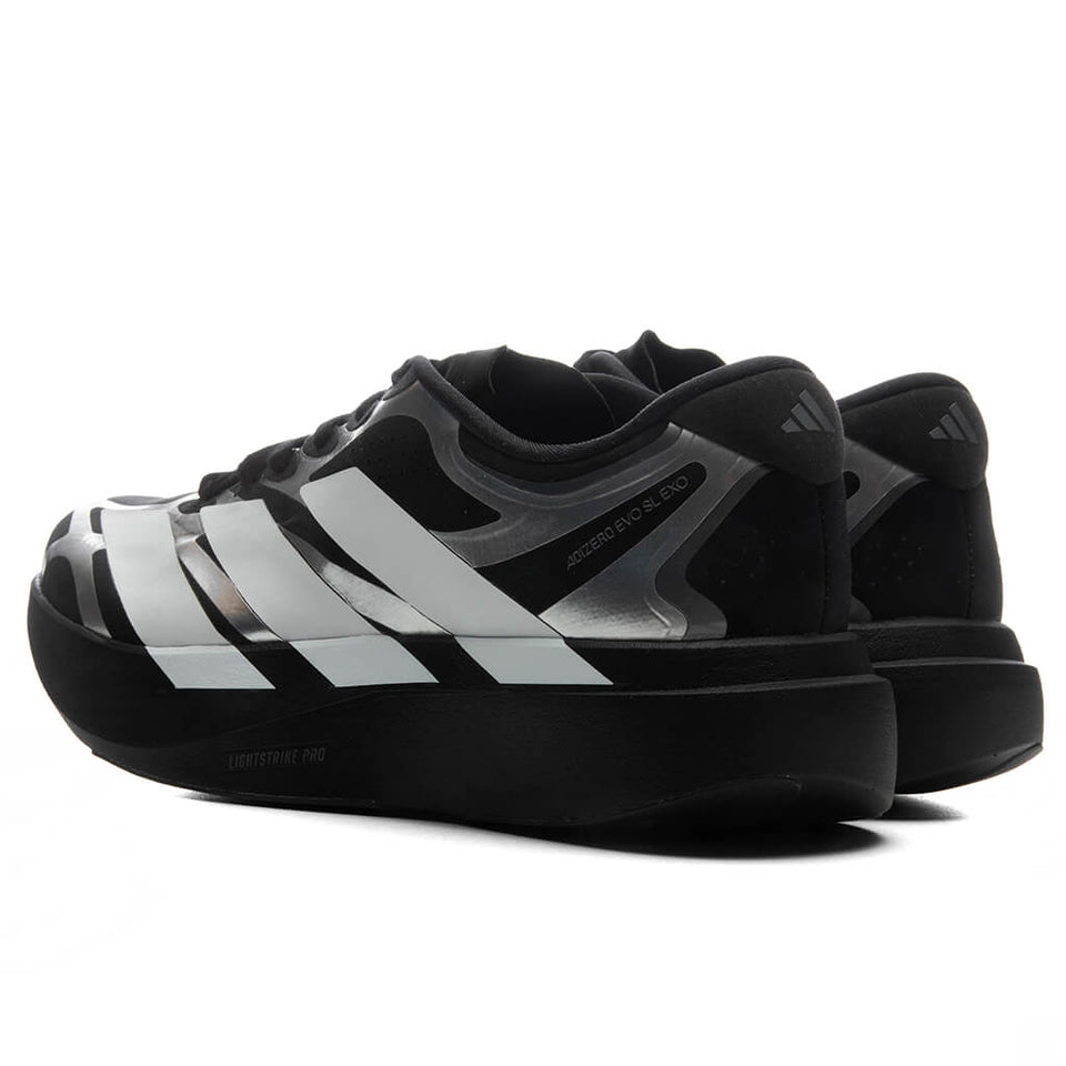 Adizero Evo SL Exo - Core Black/Footwear White/Iron Metallic