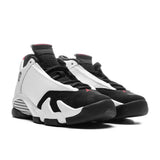 Air Jordan 14 Retro (GS) - White/Varsity Red/Black/Metallic Silver