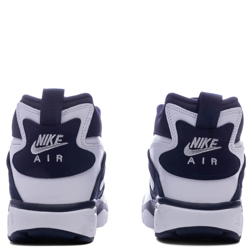 Air Diamond Turf 'Cowboys' - White/College Navy/Metallic Silver
