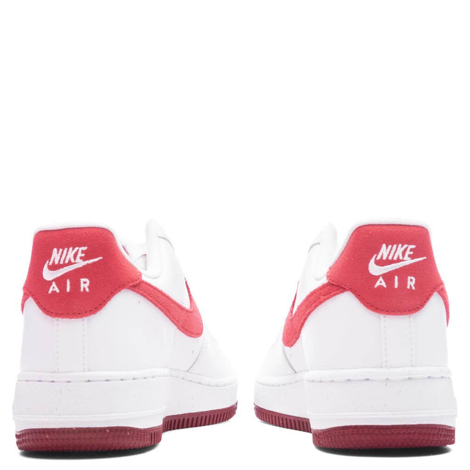 Women's Air Force 1 '07 'Adobe' - White/Adobe/Team Red/Dragon Red