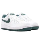 Air Force 1 (GS) - White/Vintage Green/Oil Green