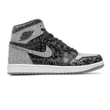 Air Jordan 1 Hi OG "Rebellionaire" - Black/White/Particle Grey