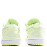 Women's Air Jordan 1 Low - Pure Platinum/Citron Tint/White