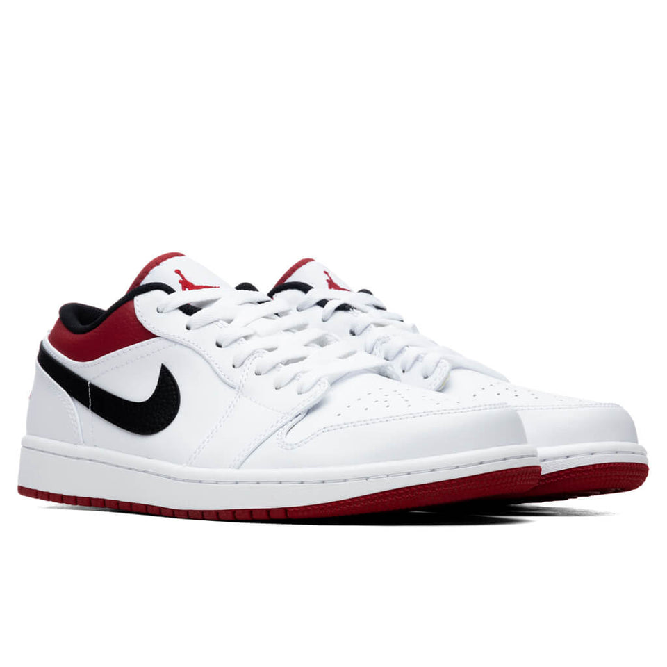 Air Jordan 1 Low - White/Gym Red