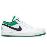 Air Jordan 1 Low - White/Stadium Green/Black