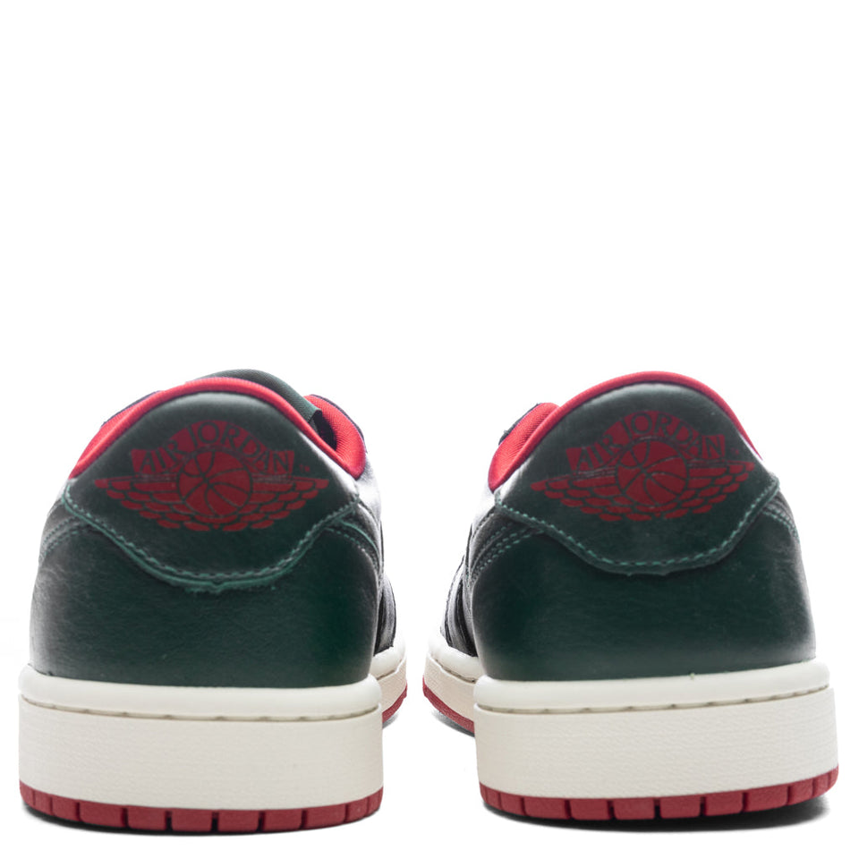 Women's Air Jordan 1 Low OG - Black/Gorge Green/Varsity Red