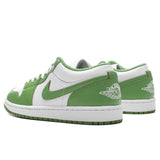 Air Jordan 1 Low SE - White/Chlorophyll/Lightening