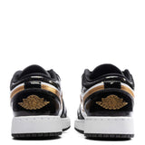 Air Jordan 1 Low SE (GS) - Black/Metallic Gold/White