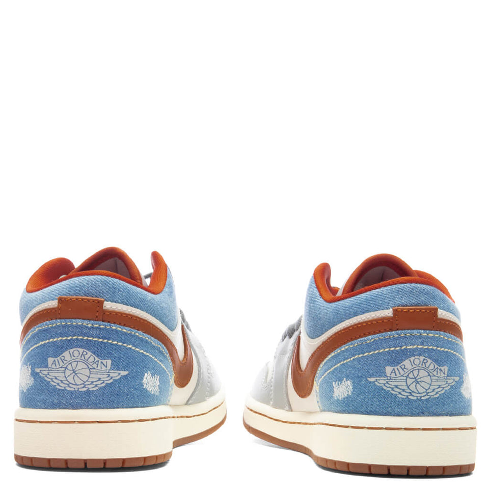 Women's Air Jordan 1 Low - Phantom/Multi Color/Coconut Milk