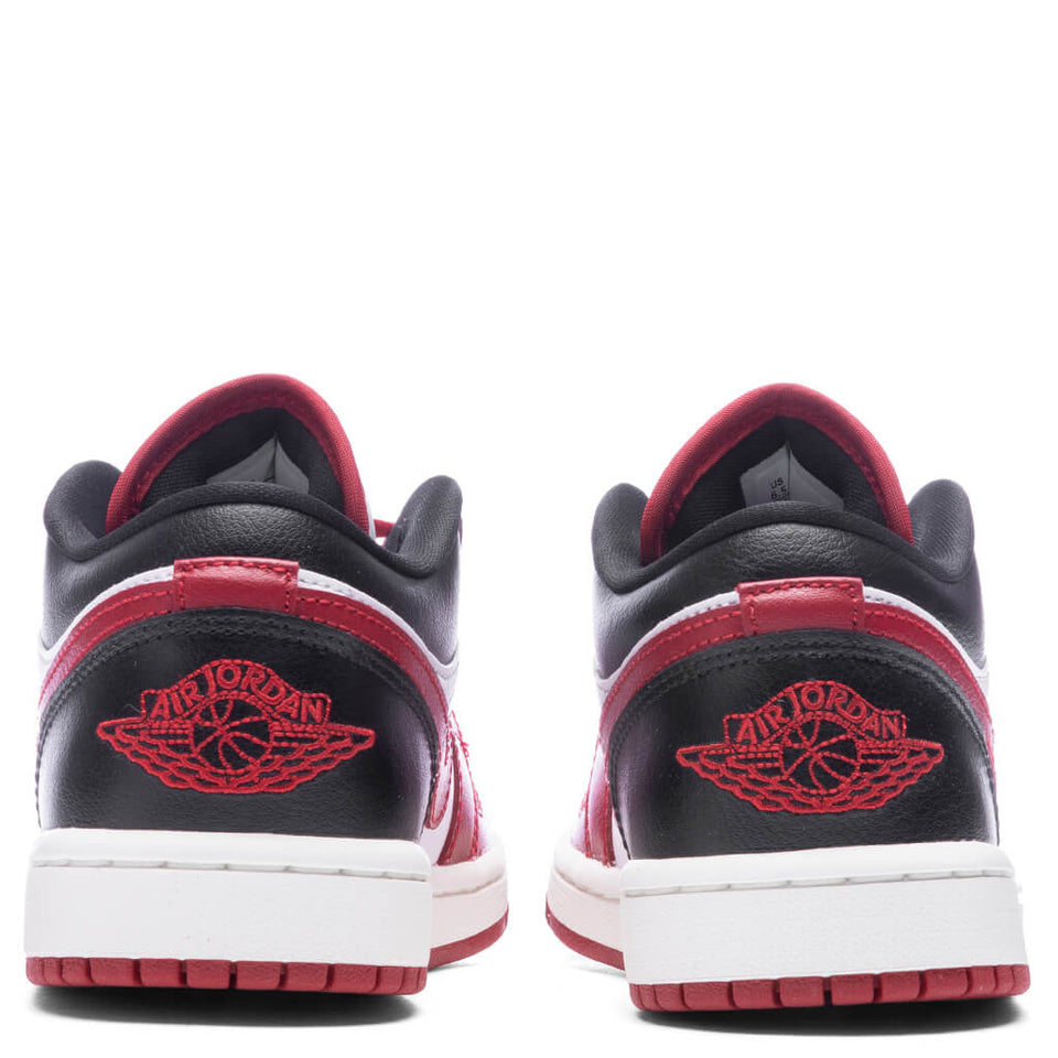 Women's Air Jordan 1 Low - White/Gym Red/Black