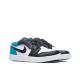 Air Jordan 1 Low (PS) - Black/Laser Blue/White