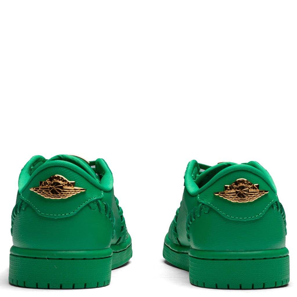 Women's Jordan 1 Low Method of Make - Lucky Green/Metallic Gold