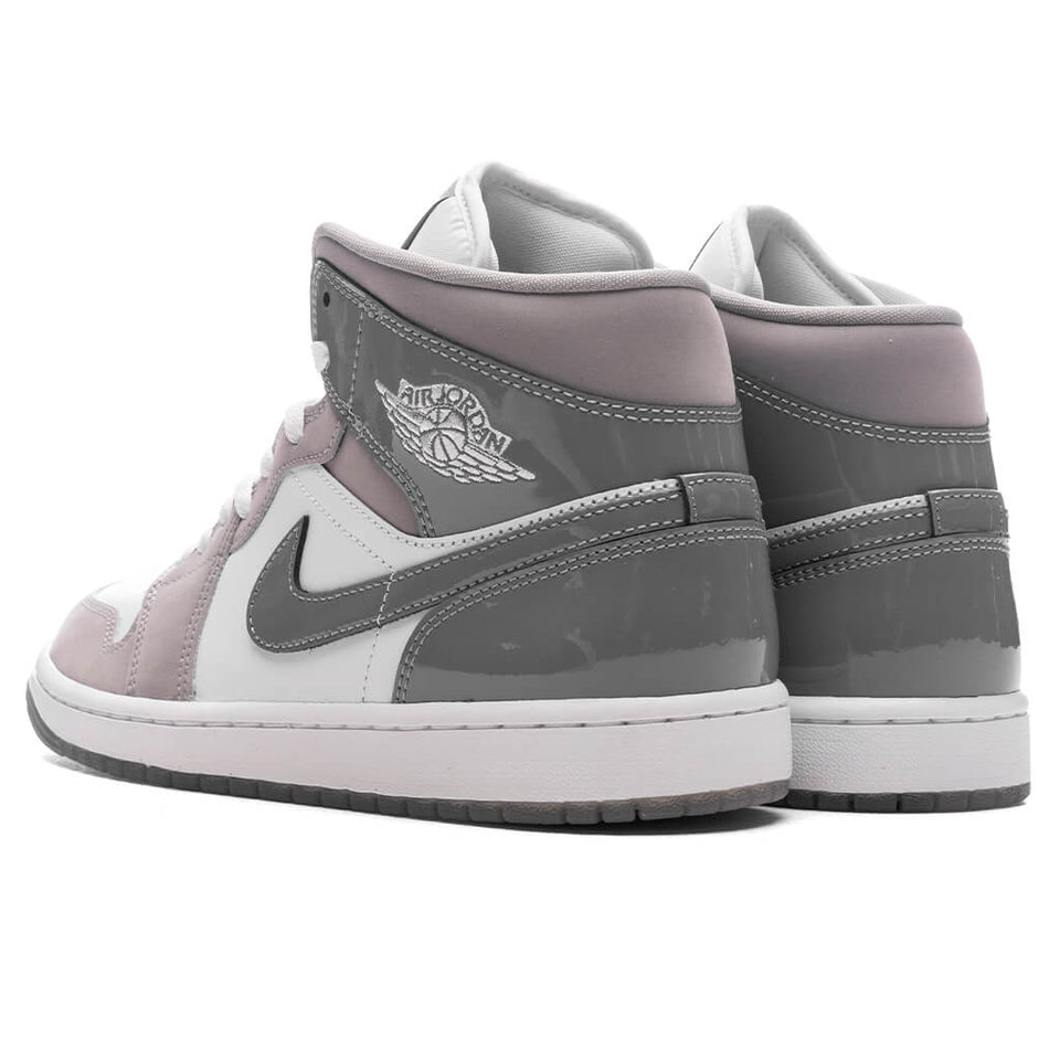 Air Jordan 1 Mid SE - White/Cool Grey/Medium Grey