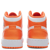 Air Jordan 1 Mid SE (GS) - Electro Orange/Black