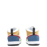 Air Jordan 1 Mid SE (TD) - White/Gym Red/Black
