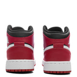 Air Jordan 1 Mid (GS) - Black/White/Gym Red