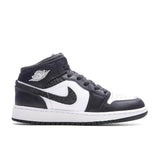 Air Jordan 1 Mid (GS) - Off Noir/Black/White
