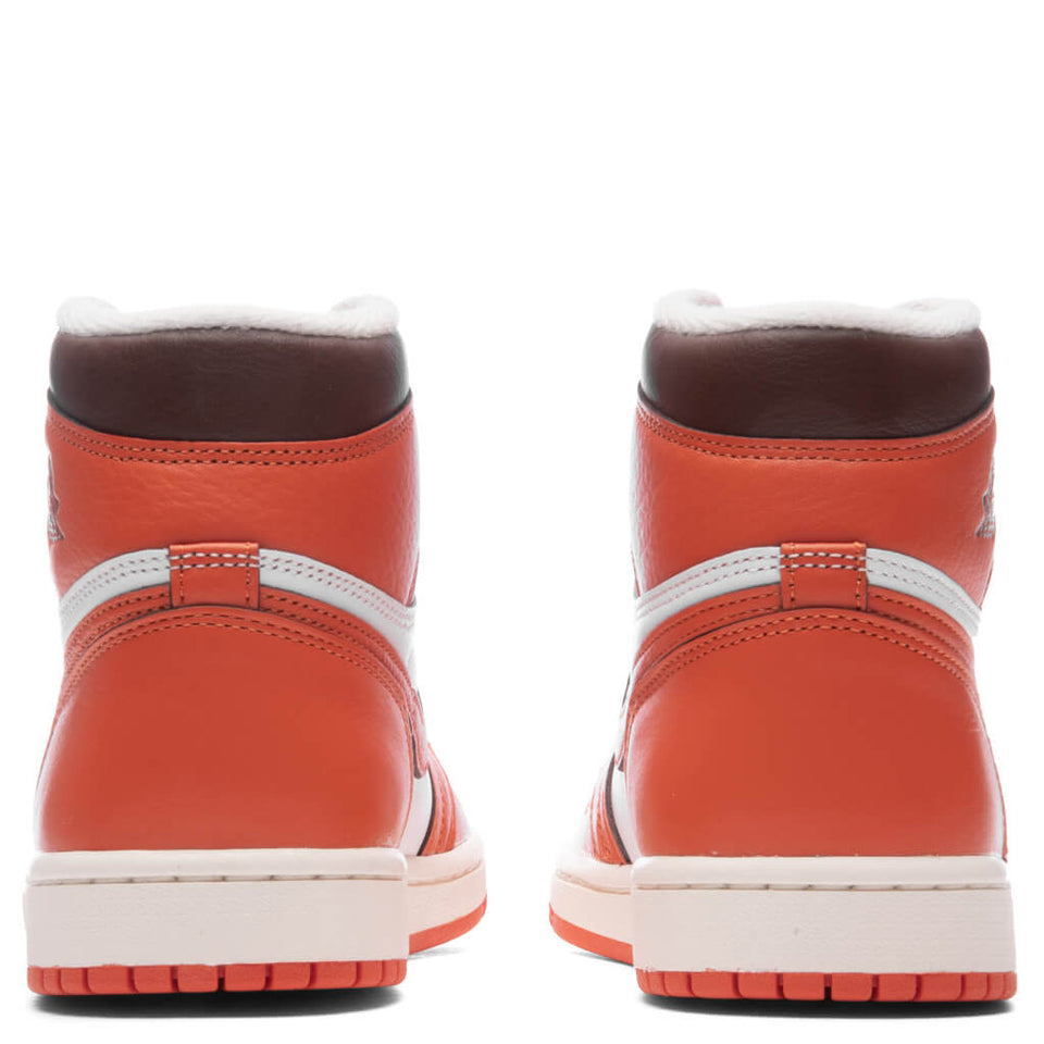 Women's Air Jordan 1 Retro Hi OG - White/Starfish/Cacao Wow