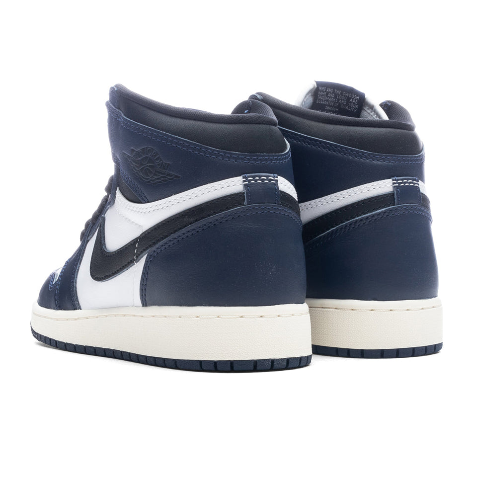 Air Jordan 1 Retro High OG (GS) - Midnight Navy/Black/White