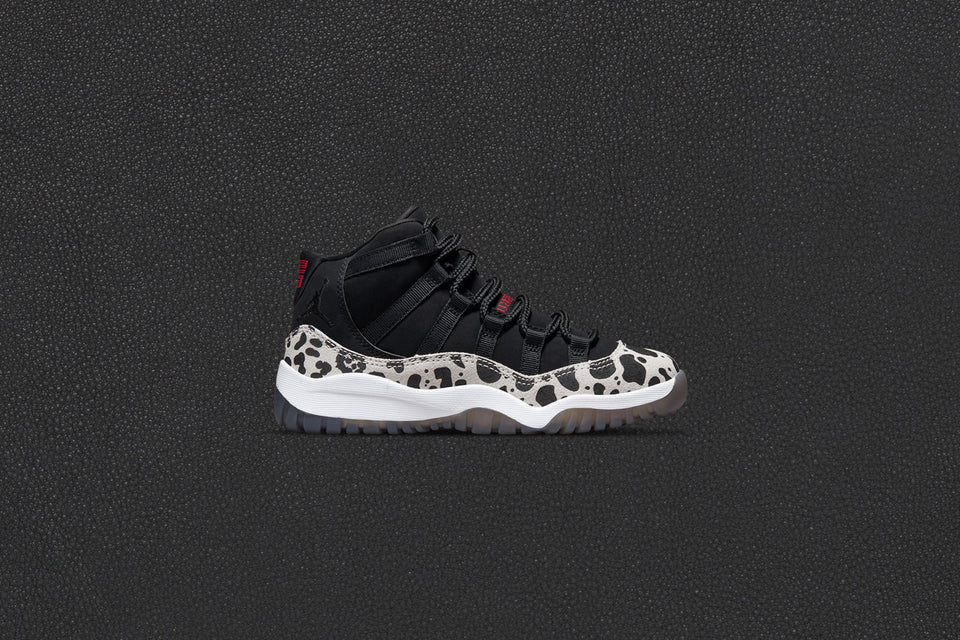 Air Jordan 11 Retro (PS) - Black/Gym Red/Sail