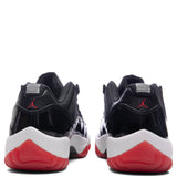 Air Jordan 11 Retro Low 'Bred' - Black/Varsity Red/White
