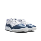 Air Jordan 11 Retro Low (PS) - White/Midnight Navy/Diffused Blue