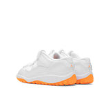 Air Jordan 11 Retro Low (TD) - White/Bright Citrus
