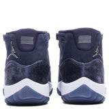 Women's Air Jordan 11 Retro - Midnight Navy/Metallic Silver/White