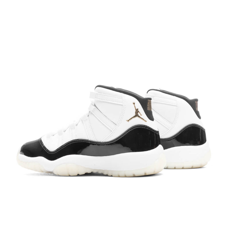 Air Jordan 11 Retro (GS) 'Gratitude/Defining Moments' - White/Metallic Gold/Black