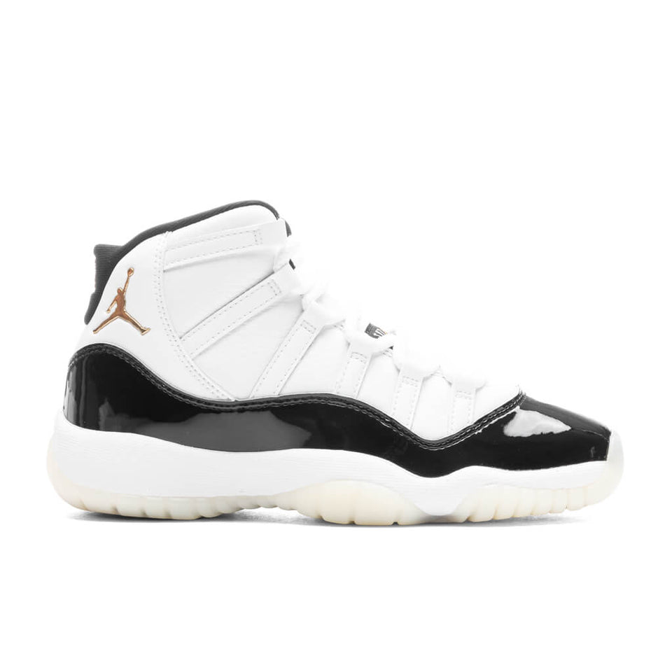 Air Jordan 11 Retro (GS) 'Gratitude/Defining Moments' - White/Metallic Gold/Black
