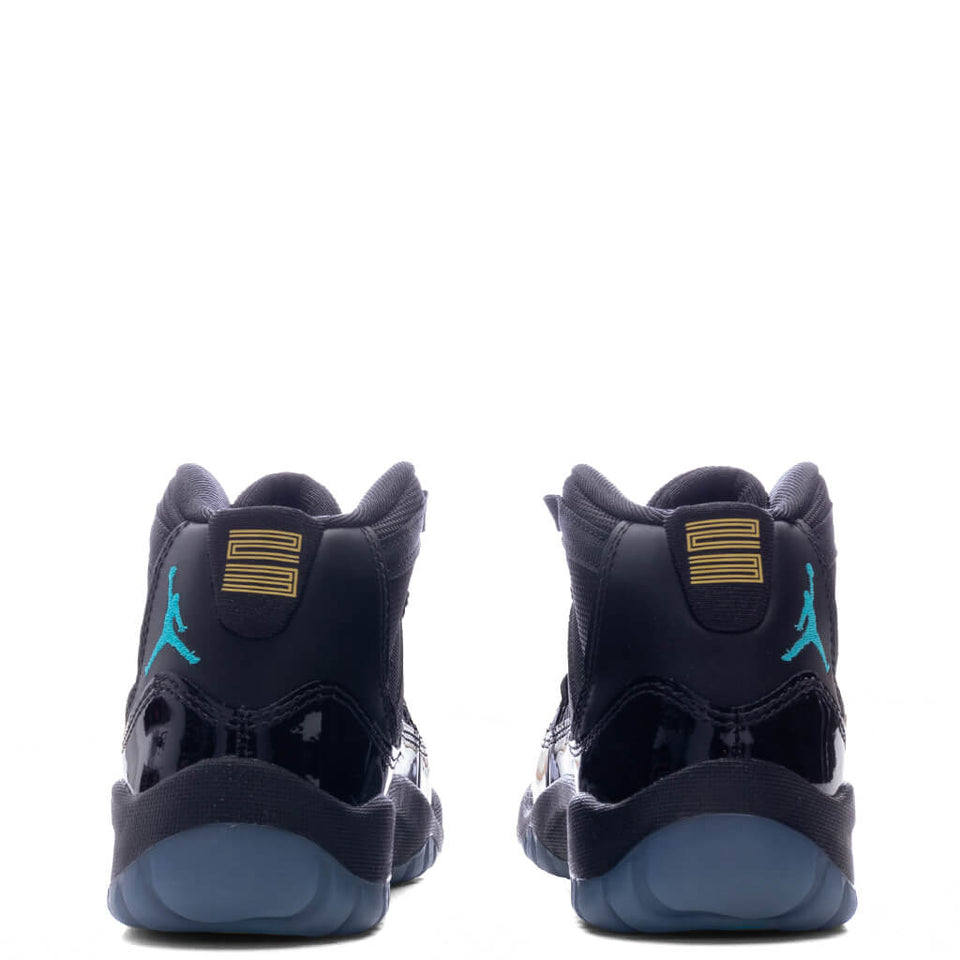 Air Jordan 11 Retro 'Gamma' (PS) - Black/Gamma Blue/Varsity Maize
