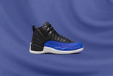 Women's Air Jordan 12 Retro - Black/Hyper Royal/Metallic Silver
