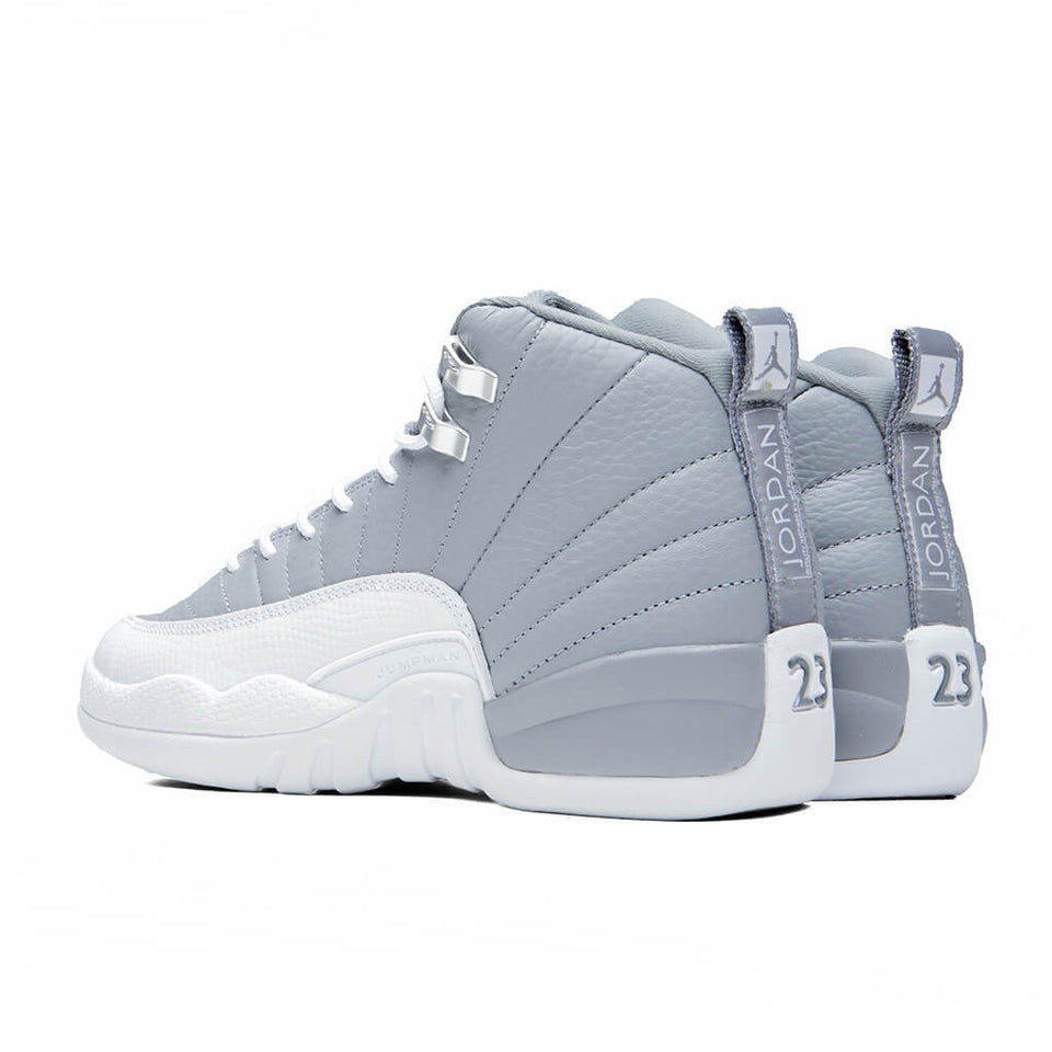 Air Jordan 12 Retro (GS) - Stealth/White/Cool Grey