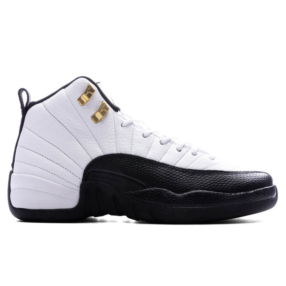Air Jordan 12 Retro 'Taxi' (GS) - White/Black/Taxi